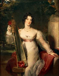 Porträtt av Lady Elizabeth Conyngham, av Sir Thomas Lawrence (1769-1830)