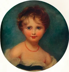 Porträtt av Lady Emily Cowper, c1815, 1913