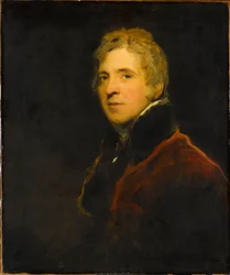 Porträtt av Sir George Howland Beaumont 1753-1827, ca 1808.