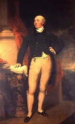 Porträtt av Thomas William Coke (1752-1842) 1814 (olja på duk)