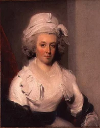 Porträtt av en dam, ca 1790-95 (olja på duk)