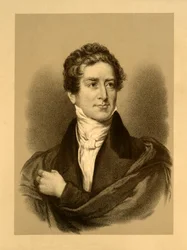 Sir Robert Peel, Bart. Premier 1834-1835 och 1841-1846, c1820, c1880.