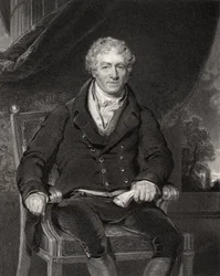 Sir Robert Peel, graverad av H. Robinson, från 