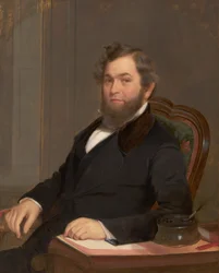 William George Fargo, ca. 1855.