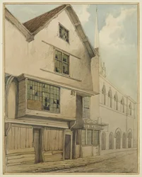 46 Baldwin Street (akvarell på papper)