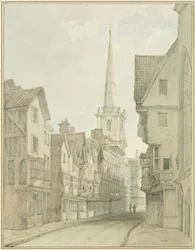 Broad Street (akvarell på papper)