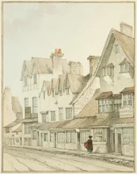 South Side of West Street, utan Lawfords Gate (penna och akvarell på papper)