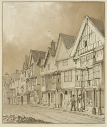 West side, Temple Street, från White
