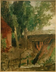 Gammal vattenkvarn