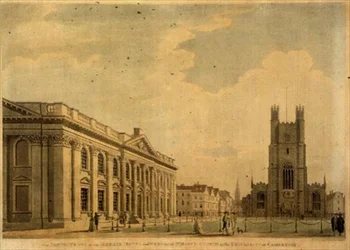 South Front of the Senate House, och West End of St. Mary