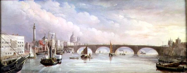 Approach to Billingsgate (olja på duk)