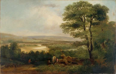 Landskap: vy i Northumberland