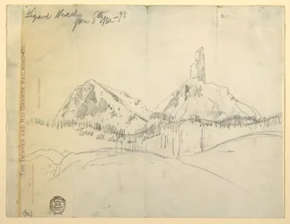 Ritning, ödlahuvud, Colorado