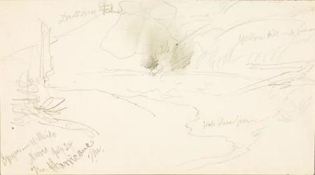 Gejser i Hillside, Norris, orkanen