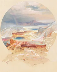 Minerva terrass, Yellowstone