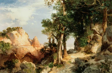 On the Berry Trail - Grand Canyon of Arizona, 1903