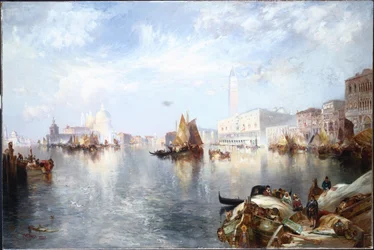 Venetianska Grand Canal, 1889