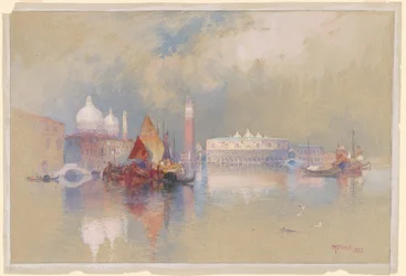 Utsikt över Venedig