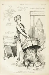Detta badkar har ingen botten att stå på, 1875 (trägravyr)