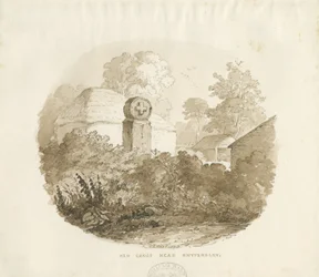 Biddulph - "Röda Korset": sepiateckning