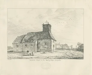 Harlaston Chapel: pennteckning