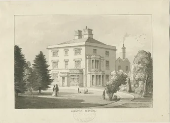 Haughton Rectory: tvättritning