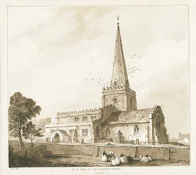 Wolstanton Church: gravyr och [?1800-talet]