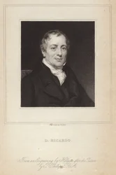 Porträtt av David Ricardo