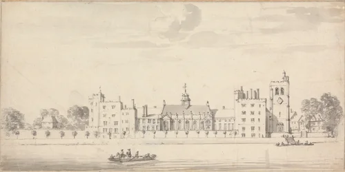 Lambeth Palace från Across the River