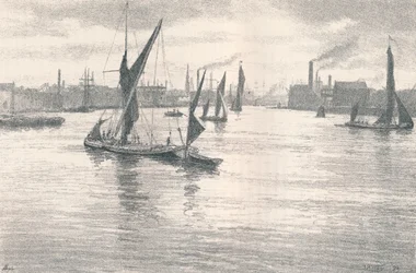 Den nedre poolen. 1898