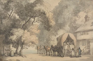 En transportörs vagn