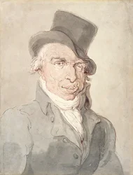 A Sporting Cove, ca 1815-1820 (akvarell och penna över grafit på papper)