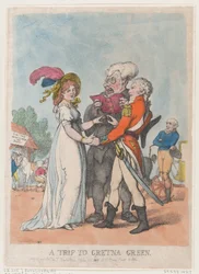 En resa till Gretna Green, 1803., 1803.