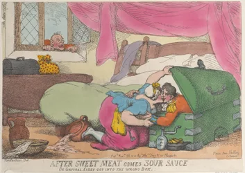 Efter att sött kött kommer sur sås, eller korpral Casey kom i fel låda, ..., 30 november 1810.