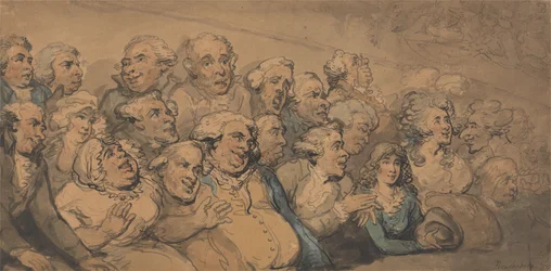 En föreställning på Drury Lane Theatre