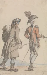 En officer och hans tjänare