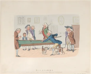 Biljard, april 1803., april 1803.