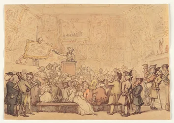 Christies auktionssal, Pall Mall