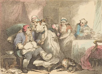 Tröst i gikten, 1785.