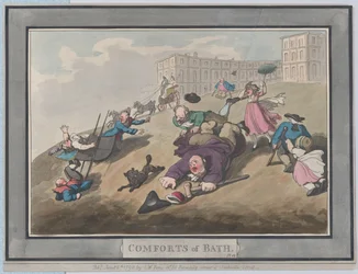 Comforts of Bath, tavla 12, 6 januari 1798., 6 januari 1798.