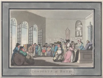 Comforts of Bath, tavla 3, 6 januari 1798., 6 januari 1798.
