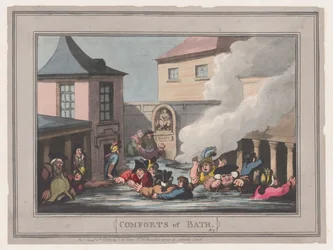 Comforts of Bath, tavla 7, 6 januari 1798., 6 januari 1798.