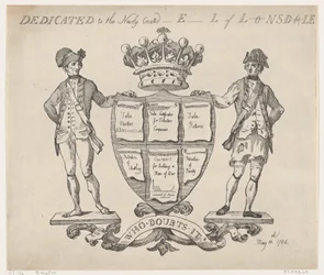Tillägnad den nyskapade E-l av L-nsd-le, 11 maj 1784., 11 maj 1784.