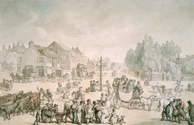 Elephant and Castle, Southwark, London, c1805-c1820