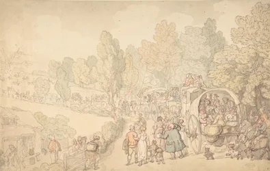 Fairlop Fair, Essex, ca. 1816.