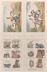 Fashionabla möbler på Hogs Norton, Mathematical Horsemanship, 1809., 1809