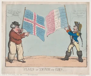 Sanningens och lögnernas flaggor, 10 juli 1803., 10 juli 1803.