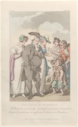 Frontispice: The Vicar of Wakefield, från The Vicar of Wakefield, 1 maj 1817., 1 maj 1817.