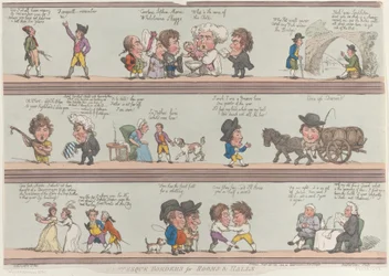 Groteska gränser för rum och salar, [20 oktober 1800], nytryck., [20 oktober 1800], nytryck.