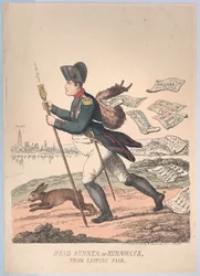 Head Runner eller Runaways from Leipzic Fair, 2 mars 1814., 2 mars 1814.